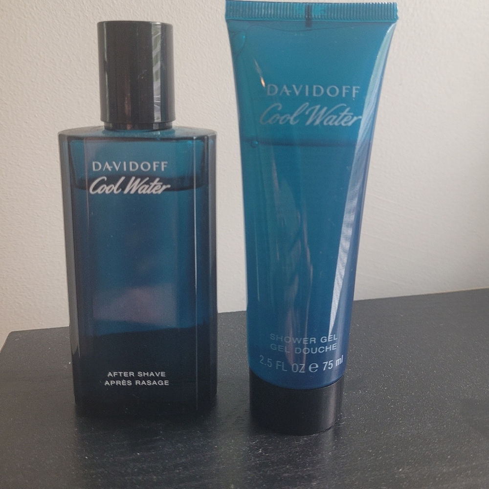 SOLD Davidoff Cool Water Shower Gel and After Shave